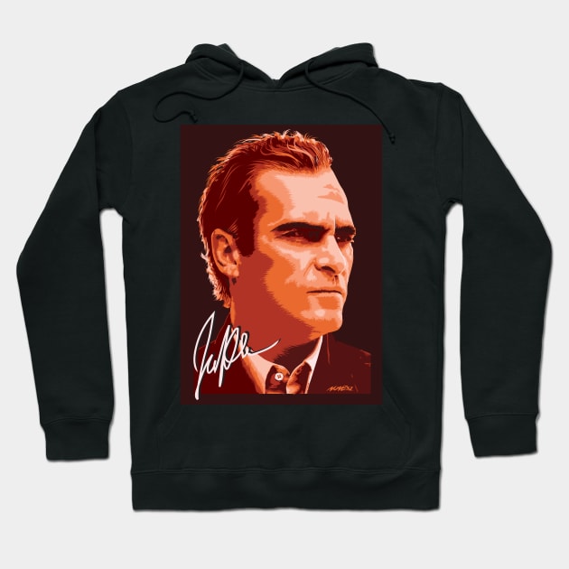 Joaquin Phoenix Signed Hoodie by Nonesz Workshop